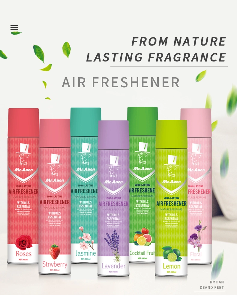 Air Freshener Spray Fruit Scent Long Lasting Fragrance for Room Home Office
