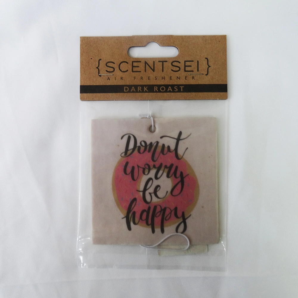 Customized Promotional Paper Air Freshener Card Fragrance Home Hanging Car Paper Air Freshener