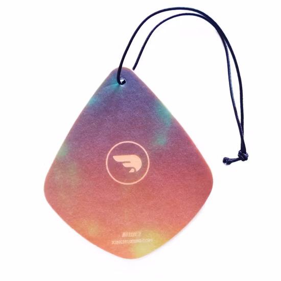 Decorates Hanging Paper Air Freshener Custom Fragrance